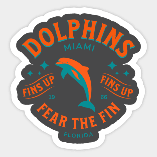 Miami Dolphins Sticker